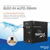 Steamspa 2 x 12kW QuickStart Steam Bath Generator with Dual Aroma Pump in Polished Chrome BKT2400CH-ADP